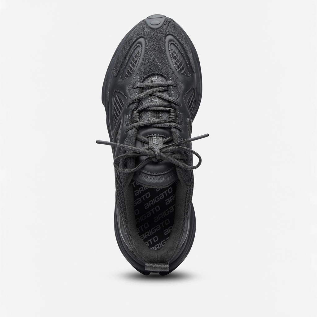 Axel Arigato Men's Satellite Leather & Mesh Runner Trainers - UK 7